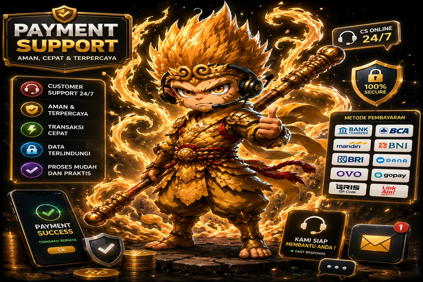 Payment TURKI TOTO